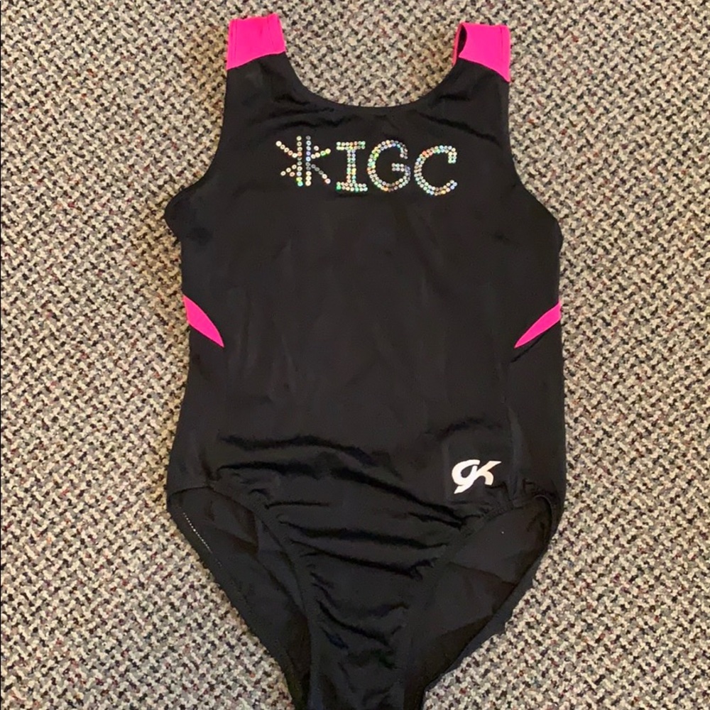 GK Elite IGC gymnastics leotard